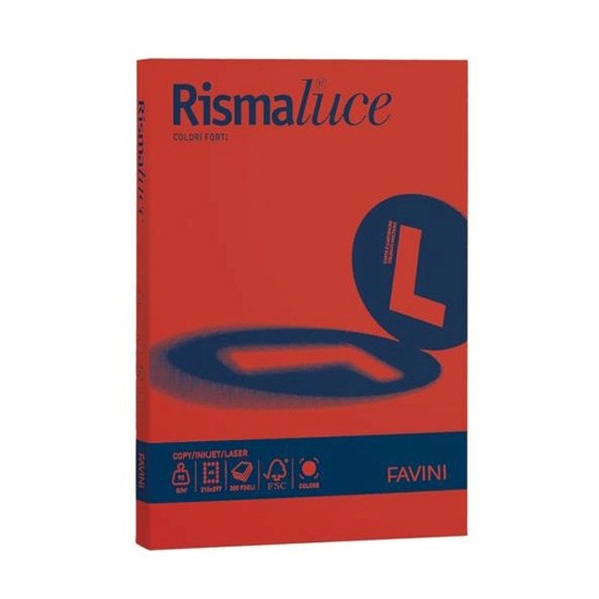 Εικόνα της 200 Φύλλα RISMALUCE 140g/m2 Άλικο 61 - 21x29,7 - A4