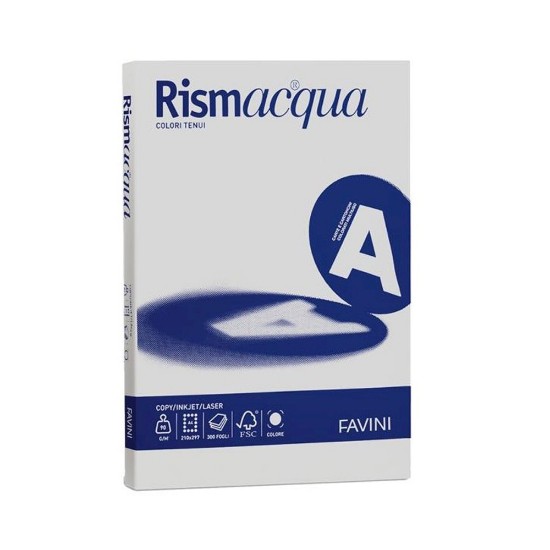 Εικόνα της 200 Φύλλα RISMACQUA 140g/m2 πάγου 12 - 21x29,7 - A4