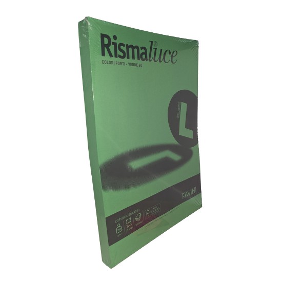 Εικόνα της 125 Φύλλα RISMALUCE 200g/m2 Πράσινο 60 - 29,7x42 - A3