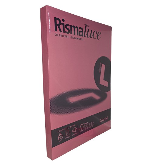 Εικόνα της 125 Φύλλα RISMALUCE 200g/m2 Κυκλάμινο 58 - 29,7x42 - A3