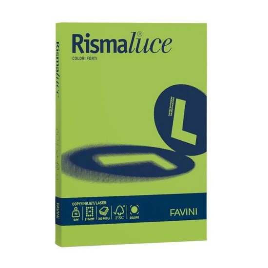 Εικόνα της 125 Φύλλα RISMALUCE 200g/m2 Φυστικί 54 - 21x29,7 - A4