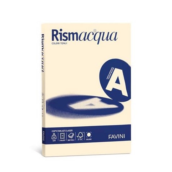 Εικόνα της 50 Φύλλα RISMACQUA 200g/m2 Καφέ 02 - 21x29,7 - A4