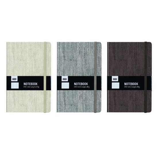 Εικόνα της Σημεωματάριο 120φ.-240σελ. 80γρ 130x210mm 3 Χρωμάτων