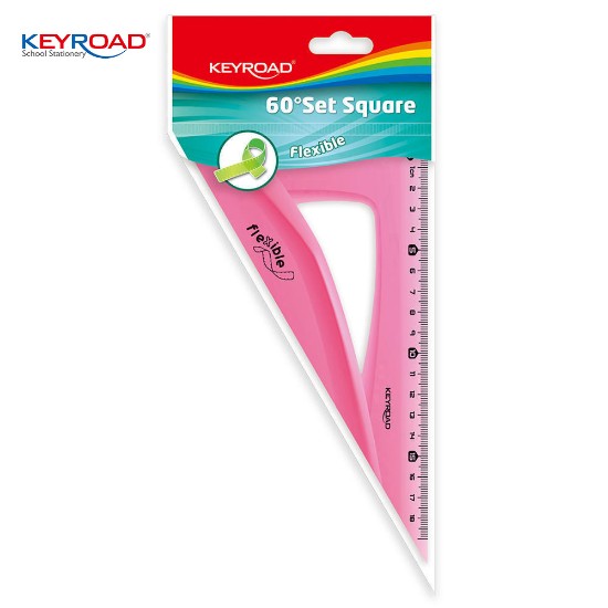 Εικόνα της Εύκαμπτο ορθογώνιο τρίγωνο 3 χρωμ.