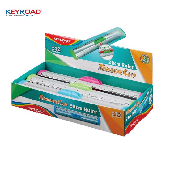 Εικόνα της 12 Χάρακες αλουμινίου 20εκ. 3 χρωμ.