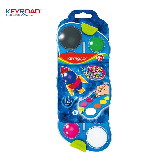 Εικόνα της Σετ Νερομπογιές 12 χρωμ.