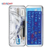 Εικόνα της Σετ Διαβήτη Math Box 11 οργάνων μεταλλικός