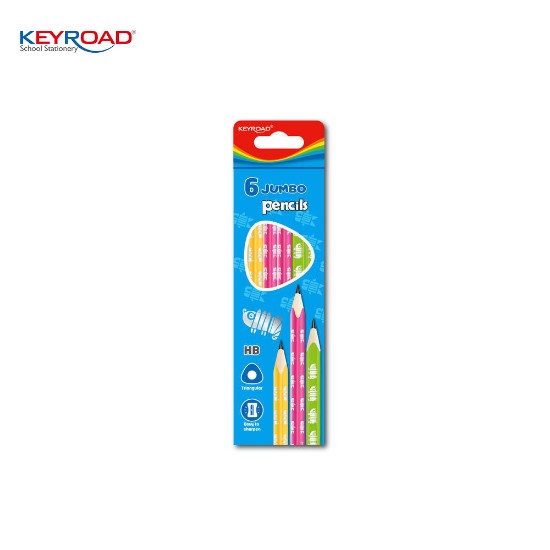 Εικόνα της Σετ 6 Jumbo μολυβιών ΗΒ
