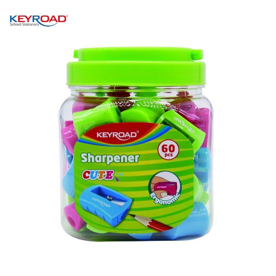 Εικόνα της 60 Ξύστρες Cute πλαστικές 3 χρωμ.