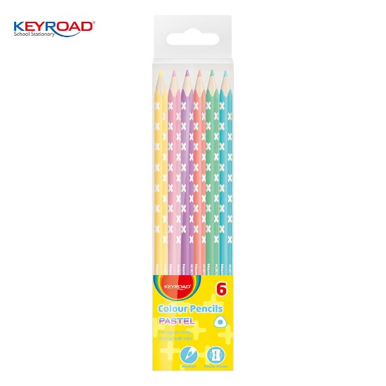 Εικόνα της Σετ Ξυλομπογιές Pastel 6τμχ