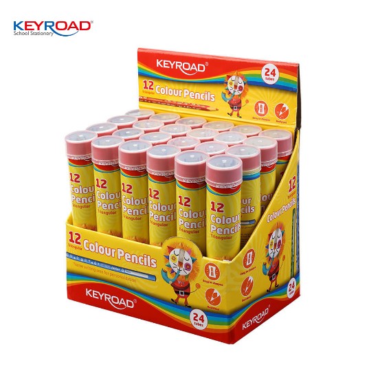 Εικόνα της 24 Ξυλομπογιές 7'' με μύτη 3.0mm 12 χρωμ.