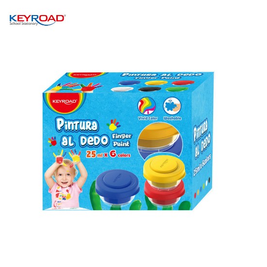 Εικόνα της Σετ Χειρομπογιές 25ml 6 χρωμ.