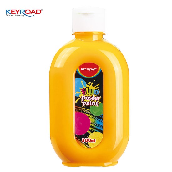 Εικόνα της Μπουκαλάκι Poster Color 300ml neon πορτοκαλί