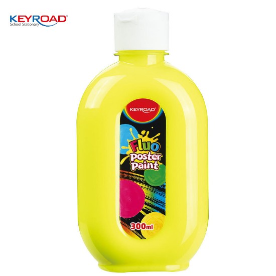 Εικόνα της Μπουκαλάκι Poster Color 300ml neon κίτρινο