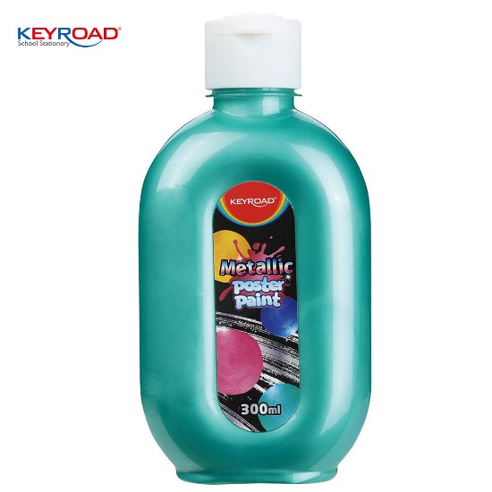 Εικόνα της Μπουκαλάκι Poster Color 300ml metallic πράσινο