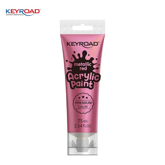Εικόνα της Ακρυλικό 75ml metallic κόκκινο