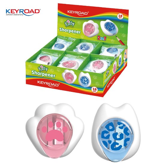 Εικόνα της 18 Ξύστρες με γόμα Kitty