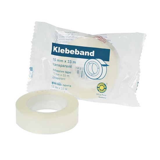 Εικόνα της Κολλητική ταινία διαφανής 15x33