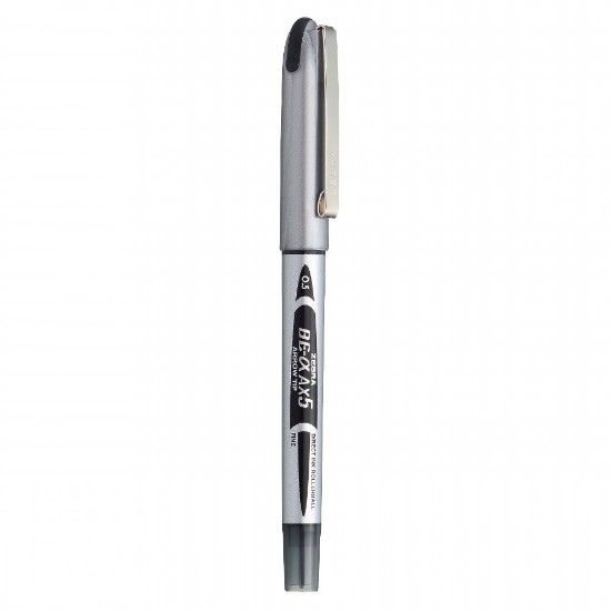 Εικόνα της Στυλό Roller AX-5 0.5mm Ασημί - μαύρης γραφής