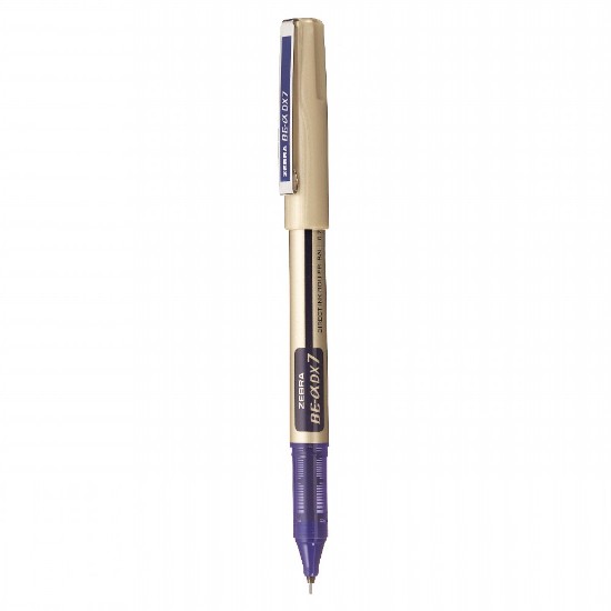 Picture of DX7 Roller Pen Gold 0.7mm  blue writing