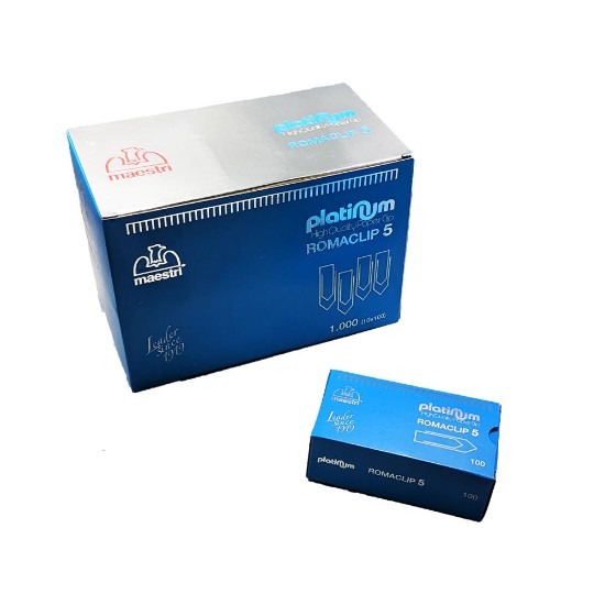 Εικόνα της Συνδετήρες Platinum clip No.5/100