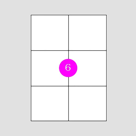 Εικόνα της Αυτοκόλλητες Ετικέτες 105x99 [6]