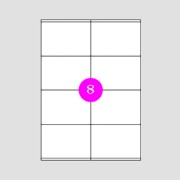 Εικόνα της Αυτοκόλλητες Ετικέτες 105x72 [8]