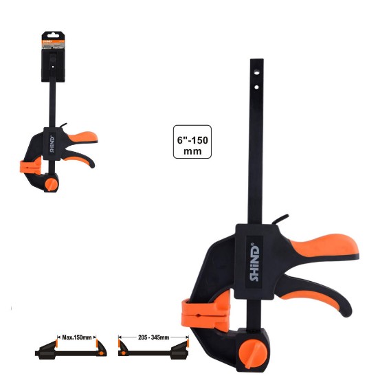 Εικόνα της ΣΦΙΓΚΤΗΡΑΣ ΣΚΑΝΔΑΛΗΣ 150mm Grip Quick