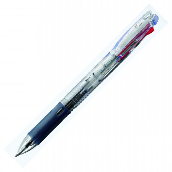 Picture of Ball Pen 0.7mm 4C Transparent - Blue/Red/Black/Green
