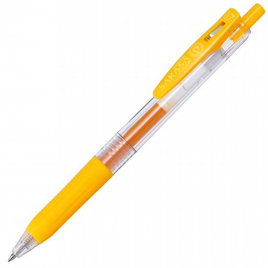 Picture of Sarasa Clip Gel Pen 0.7 - Yellow (JJB15-Y)