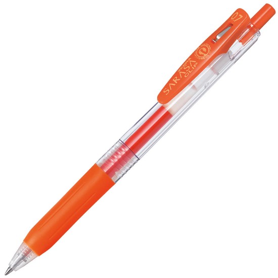 Picture of Sarasa Clip Gel Pen 0.7 - Red Orange (JJB15-ROR)