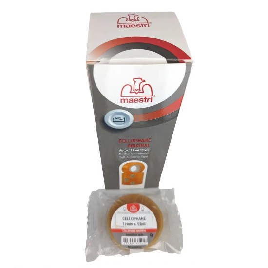 Εικόνα της 12 Σελοτέϊπ Cellophane Maestri 12x33