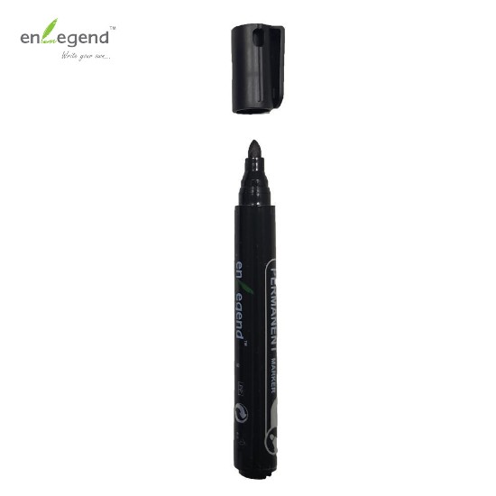 Εικόνα της Μαρκαδόρος ανεξίτηλος επαναγεμιζόμενος μαύρος