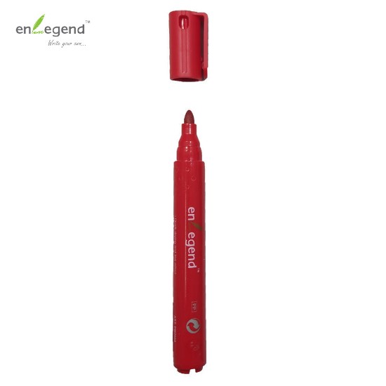 Εικόνα της Μαρκαδόρος ανεξίτηλος επαναγεμιζόμενος κόκκινος