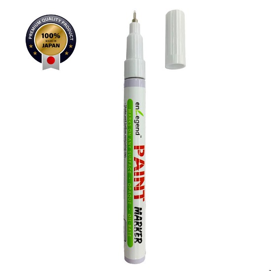 Εικόνα της Μαρκαδόρος λαδιού λευκός 1,0