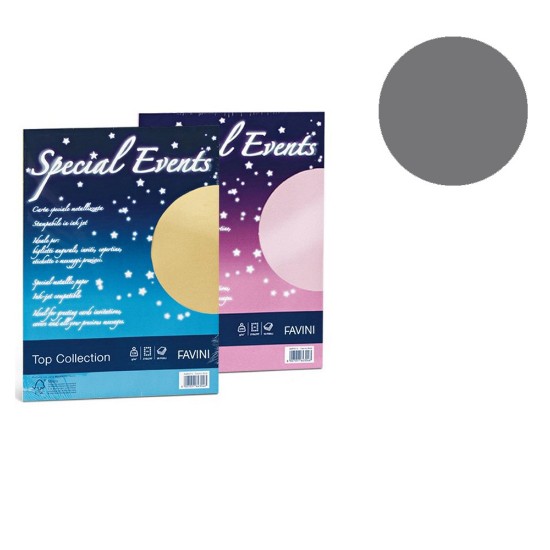 Picture of SE Series - 5 Envelopes 120g/m2 + 5 Cards 250g/m2 Silver 03 - 7.6x11 - B1