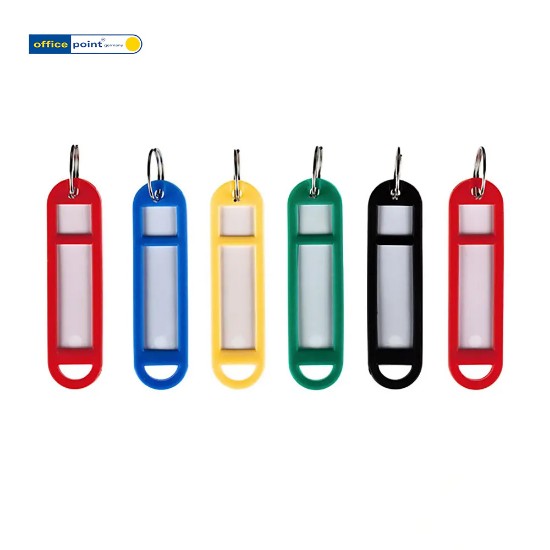 Εικόνα της Μπρελόκ πλαστικά χρωματιστά, 50τμχ