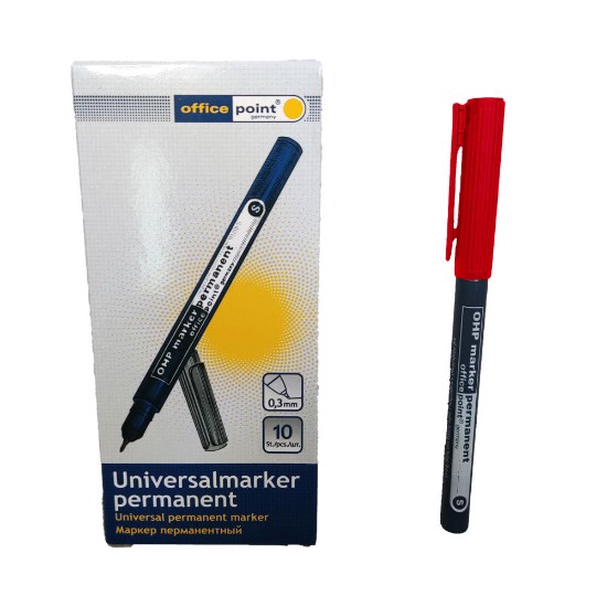 Εικόνα της Μαρκαδόρος Universal "S" 0.3, κόκκινος