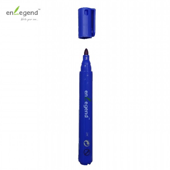 Εικόνα της Μαρκαδόρος ανεξίτηλος επαναγεμιζόμενος μπλε