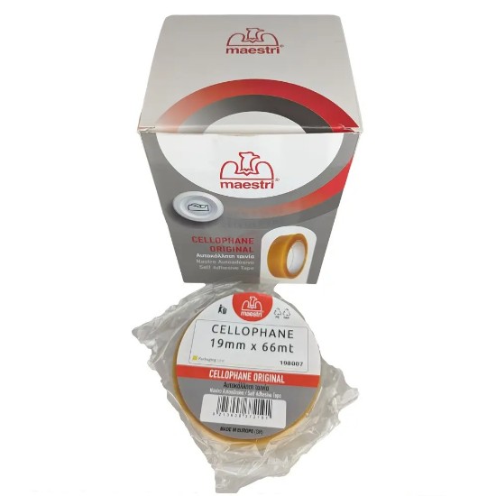Εικόνα της 8 Σελοτέϊπ Cellophane Maestri 19x66