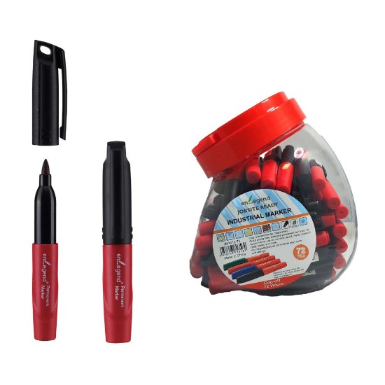 Εικόνα της 72 Μαρκ. Ανεξ. mini με ακρυλική μύτη μαύροι