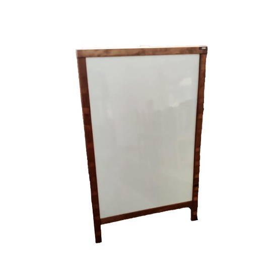 Εικόνα της Ασπροπίνακας 60Χ85 ξύλινος τρίποδος