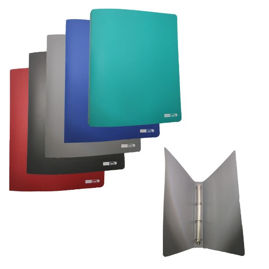 Εικόνα της 5 Κλασέρ 4 κρίκων 4εκ. mix Ματ