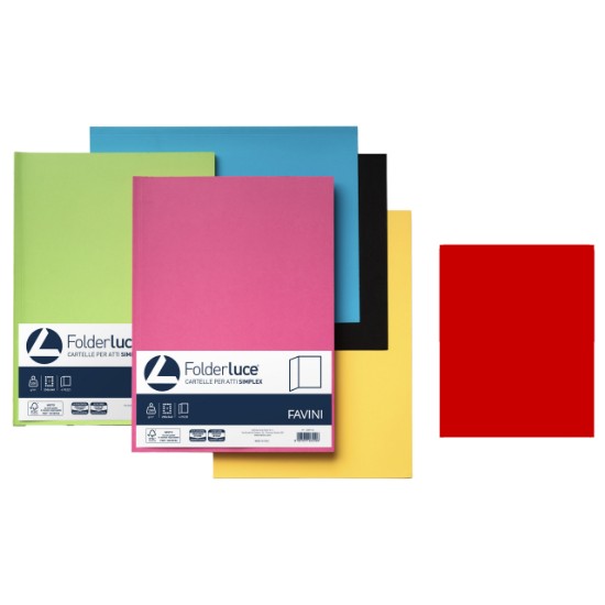 Picture of 6 Envelopes Red 200g/m2 - 25x34 - T7