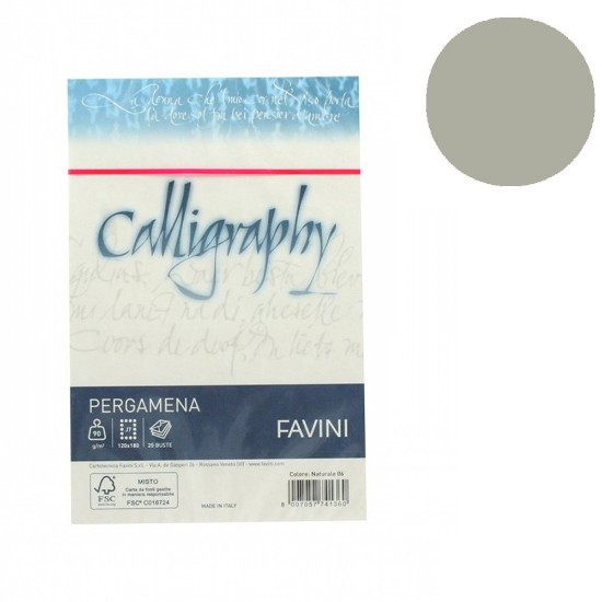 Εικόνα της Φάκελοι (25) 12x18 90g Φυσικοί (06) Calligraphy Pergamena
