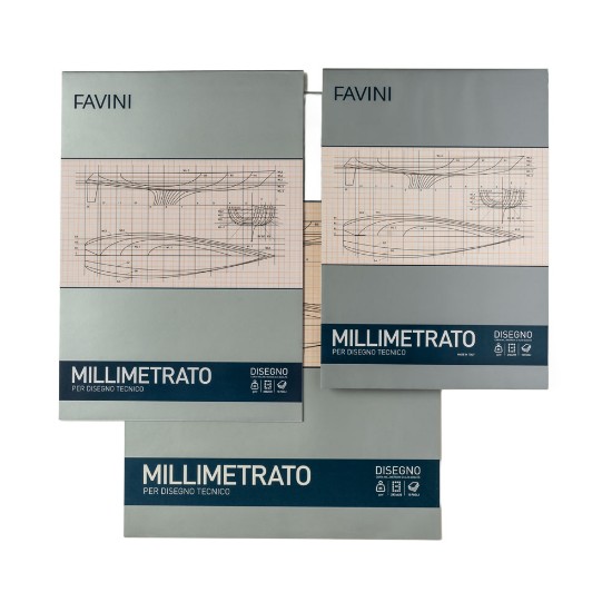 Εικόνα της Τετράδιο Μιλλιμετρέ 10φ 80g - Α4