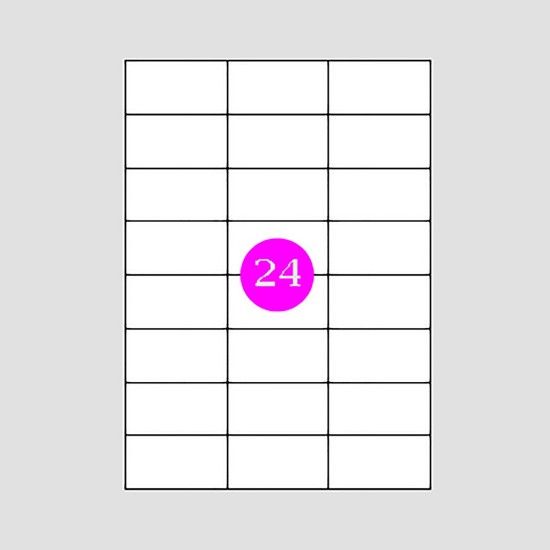 Picture of Adhesive Labels 64,6x33,8 [24]