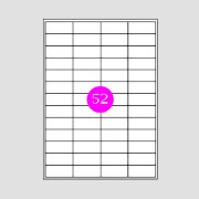 Picture of Adhesive Labels 50x22 [52]