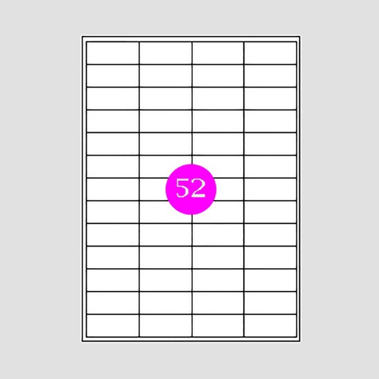Picture of Adhesive Labels 50x22 [52]