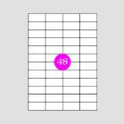 Picture of Adhesive Labels 35x35 [48]